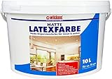 WILCKENS LATEXFARBE MATT, 10 L, WEISS