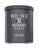 LATEXFARBE INNENWEISS ABWASCHBARE WANDFARBE WOHNRAUMFARBE KÜCHENWANDFARBE SEIDENMATT W556 WEISS - 750ML