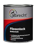 ALBRECHT FLIESENLACK WEISS SEIDENMATT 750ML